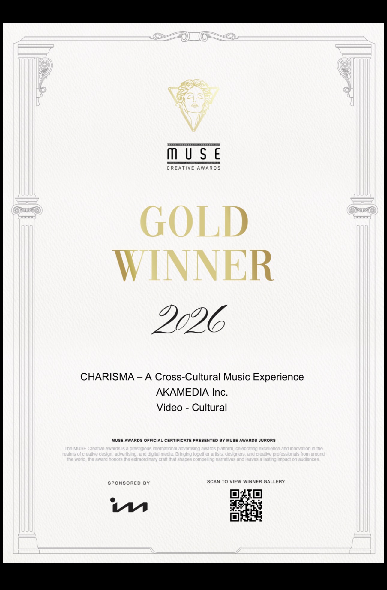 Tokyo Design Awards 2026 — Platinum